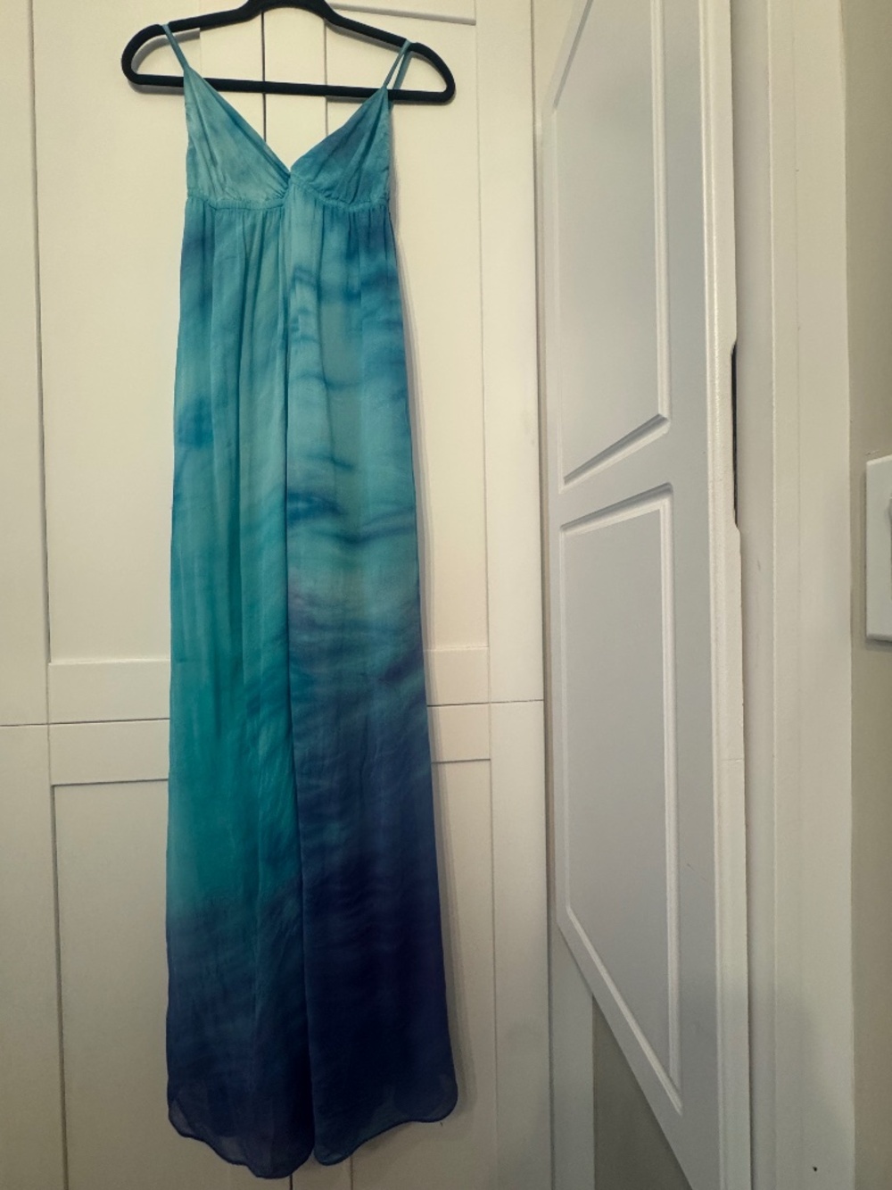 Gypsy 05 100% silk ombre maxi dress
